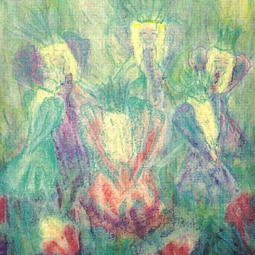 Keijujen tanssi -postikortti