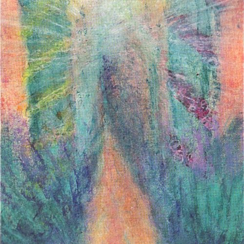 Valon polulla -postikortti